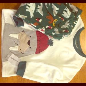 Boys fleece pajamas